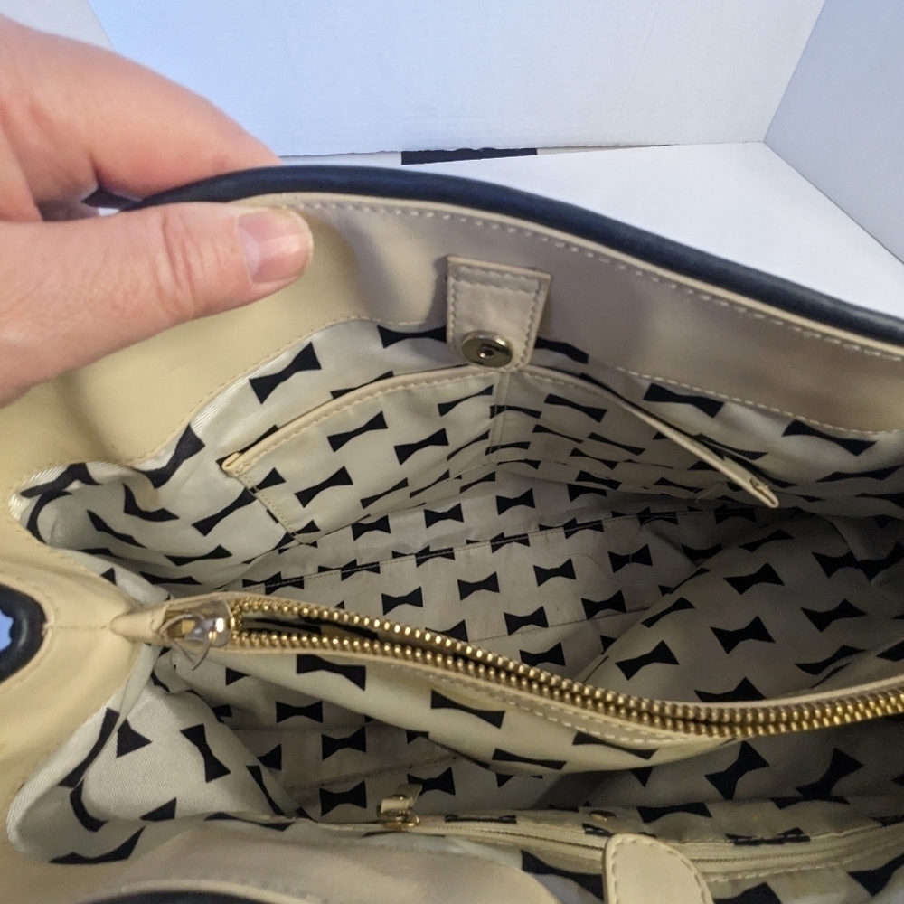 Kate Spade Black and Cream Women's Bag - Picture 7 of 14